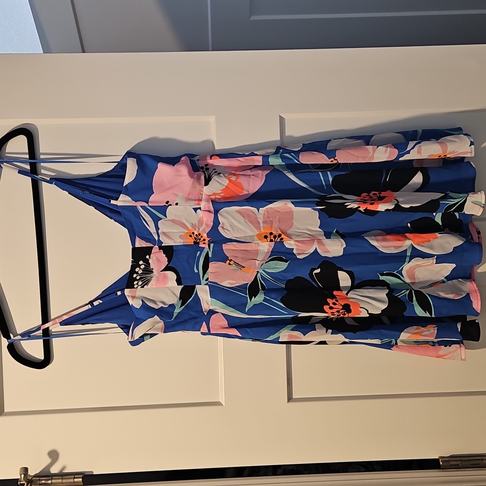Express Blue Floral Kids Dress